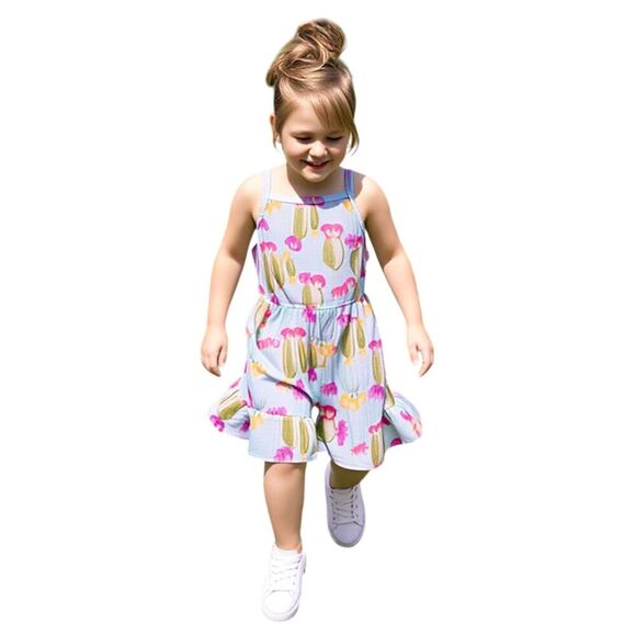Dash Of Glitter Squash Print Romper Size XS - Picture 1 of 8